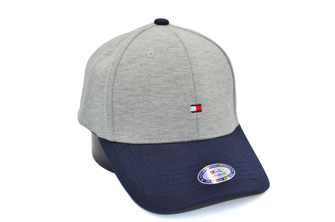 Кепка фулка Classic 55-59 см світло-сіра (C 0919-308)