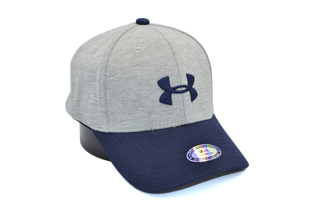 Кепка фулка Classic Under Armour 55-59 см світло-сіра (C 0919-315)