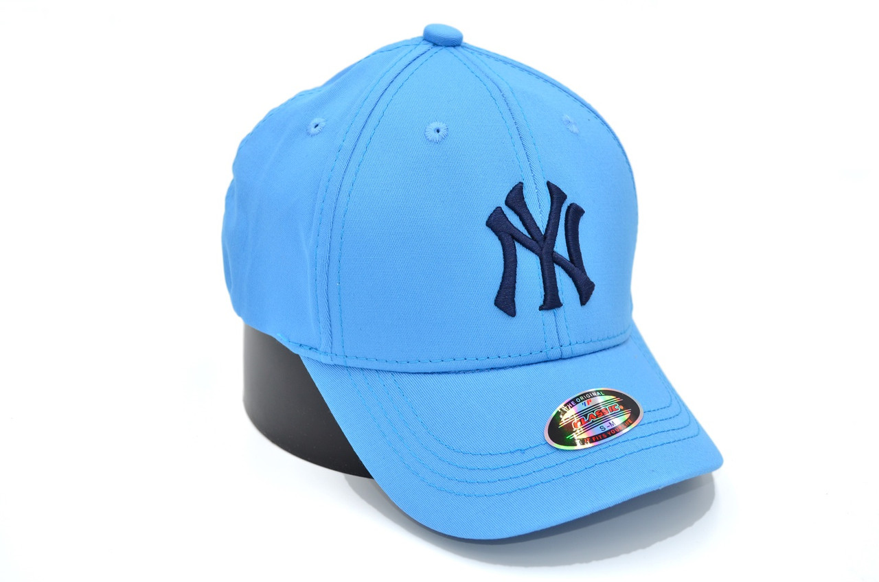 Кепка фулка Classic New York Yankees 55-57 см синя (C 0919-317)