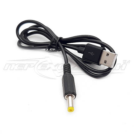 Кабель живлення USB to DC 4.8 x1.7 мм, 0.9 м, фото 1
