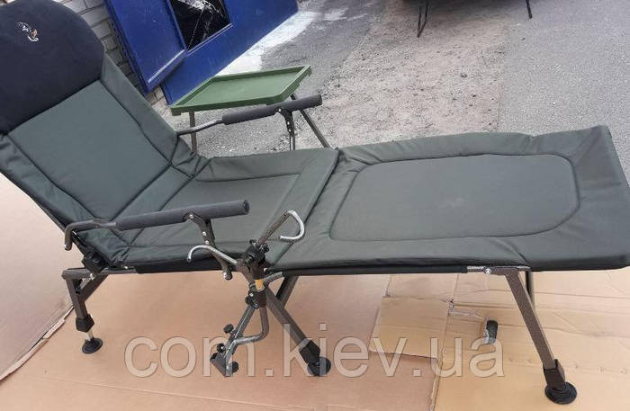 Купить Кресло -раскладушка складное, со столиком, подставкой для ...