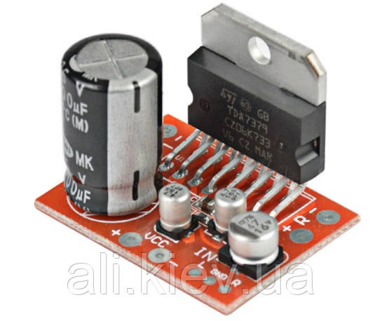 Стереопідсилювач 2*38W TDA7379 DC9-17,5V AIYIMA