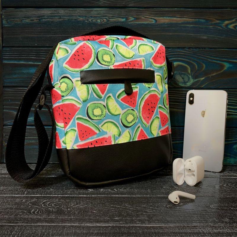 Барсетка унісекс Intruder Watermelon різнобарвна, фото 1