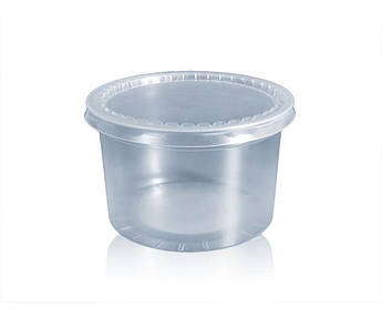 Стакан полімерний з кришкою 95060 на 250 мл, 2000 шт/уп