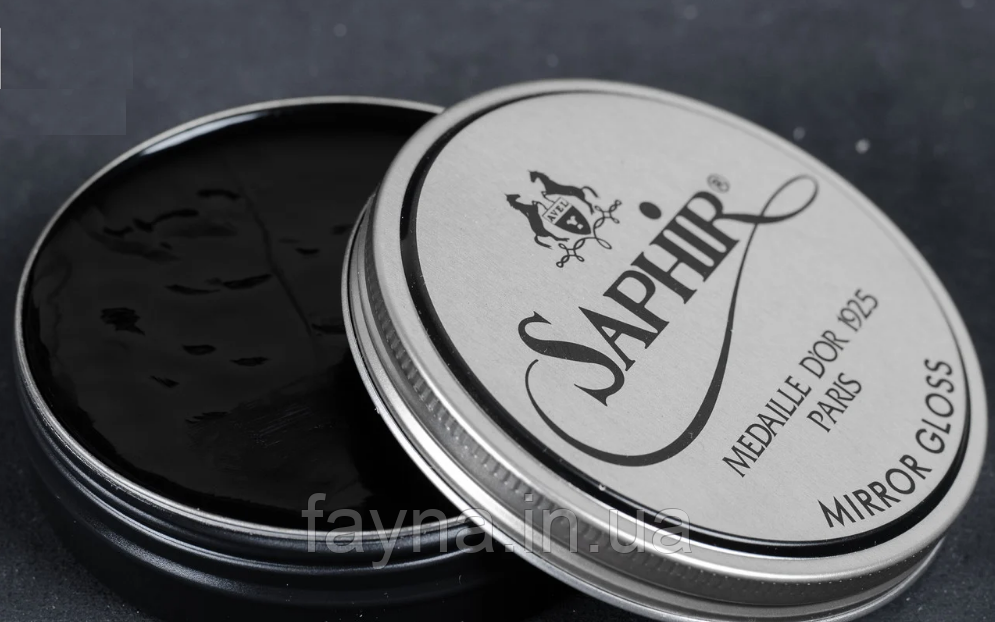 Паста для полірування і надання дзеркального блиску Saphir Medalle D'or Mirror Glos Mirror Gloss