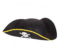Капелюх Пірата треуголка ABC фетр