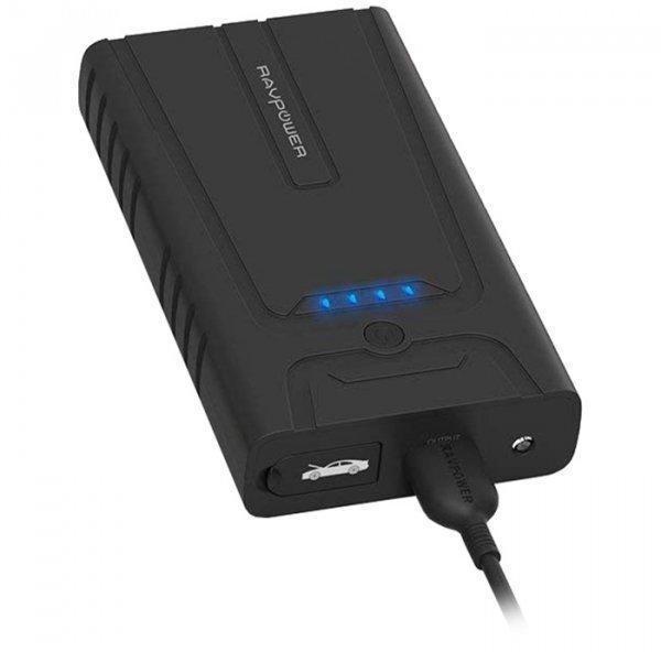 Car Jump Starter RavPower 10000mAh Black (автономное пусковое устройство для автомобиля) - фото 6 - id-p1108174071