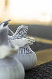 Кросівки чоловічі Adidas Yeezy 350 Static Reflective (адіас і буст 350 статик рефлективн), фото 8
