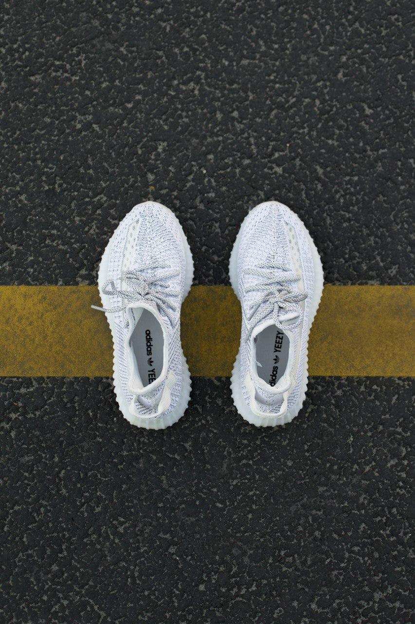 Кроссовки мужские Adidas Yeezy 350 Static Reflective (адидас изи буст 350 статик рефлектив) - фото 9 - id-p1232798883