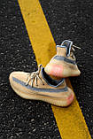 Кросівки чоловічі Adidas Yeezy V2 Linen (адіас і буст льон), фото 3
