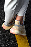 Кросівки чоловічі Adidas Yeezy V2 Linen (адіас і буст льон), фото 8