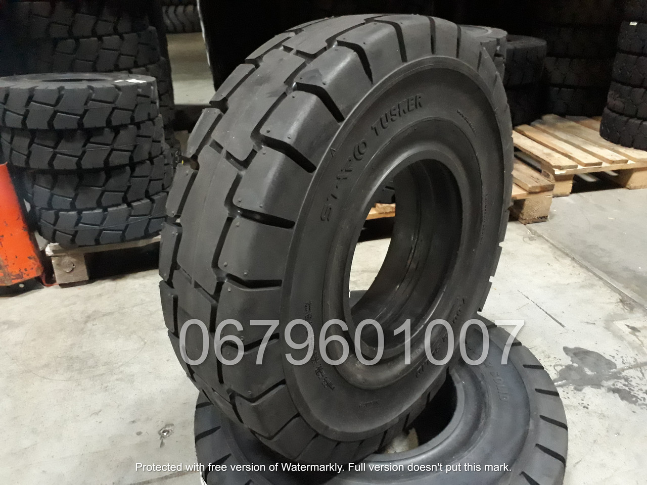 Шина 6.00-9/STD/STARCO Tusker суцільнолита для навантажувачів Solid Tyre