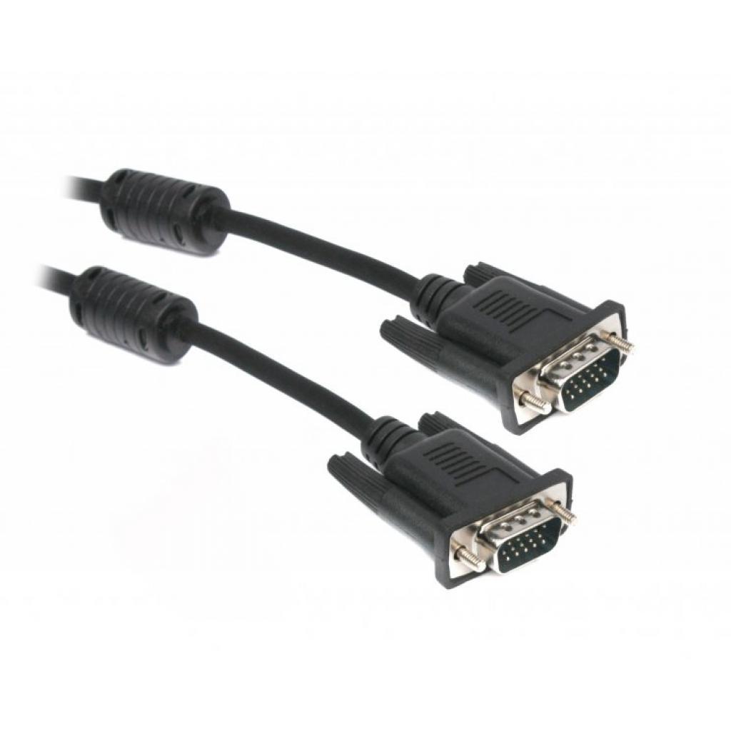 Кабель VGA 1.8 m Maxxter (V-VGA-6) чорний (пакет)
