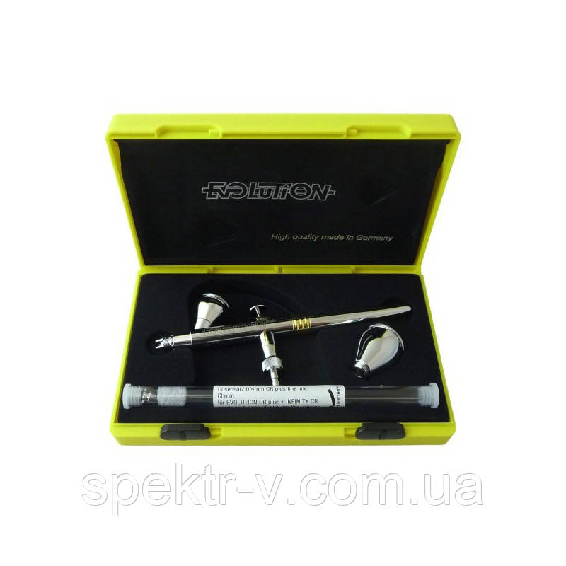 Аерограф 126234 HARDER&STEENBECK EVOLUTION CRplus Two in one [V2.0] зі соплами 0,2/0,4 мм