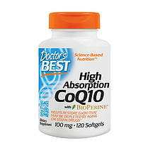 Коензим Q10 High Absorption CoQ10 100 mg 120 капс гел, фото 2