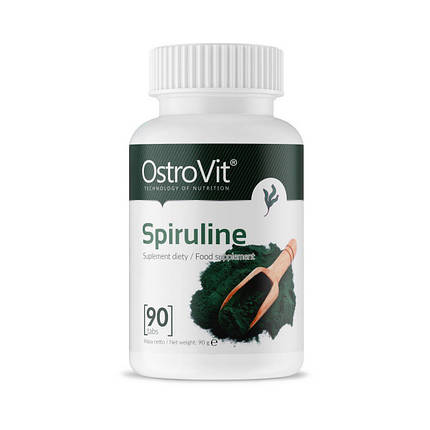 Спіруліна OstroVit Spiruline 90 табл, фото 2