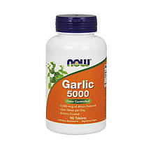 Екстракт часнику NOW Garlic 90 таб, фото 2
