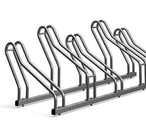 Велопарковки двухуровневые многосекционные