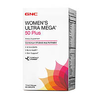 Витамины для женщин GNC Women`s Ultra Mega 50 Plus 60 капс