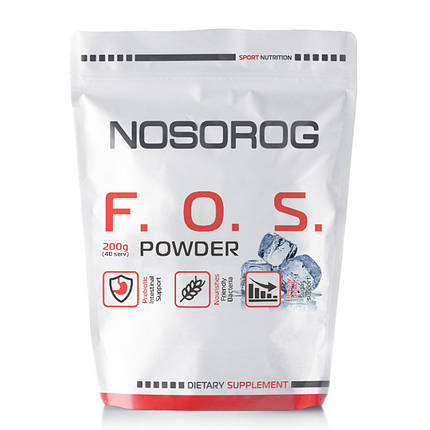 Фруктоолігосахариди Nosorig F.O.S. Powder 200 g /40 servings/ Unflavored, фото 4