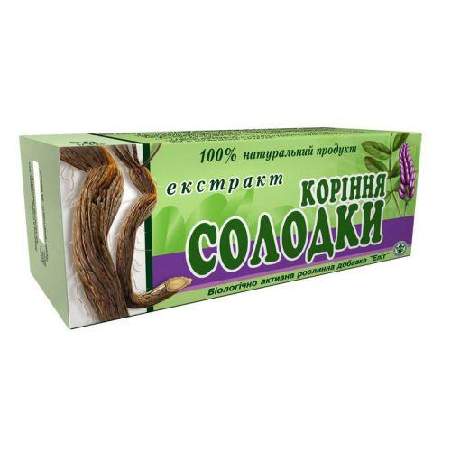 Еліт-фарм Корінь Солодки, 80 таблеток