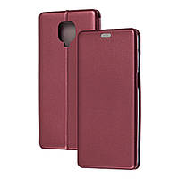 Чехол книжка Baseus Premium Case для Xiaomi Redmi Note 9s / Note 9 Pro Burgundy