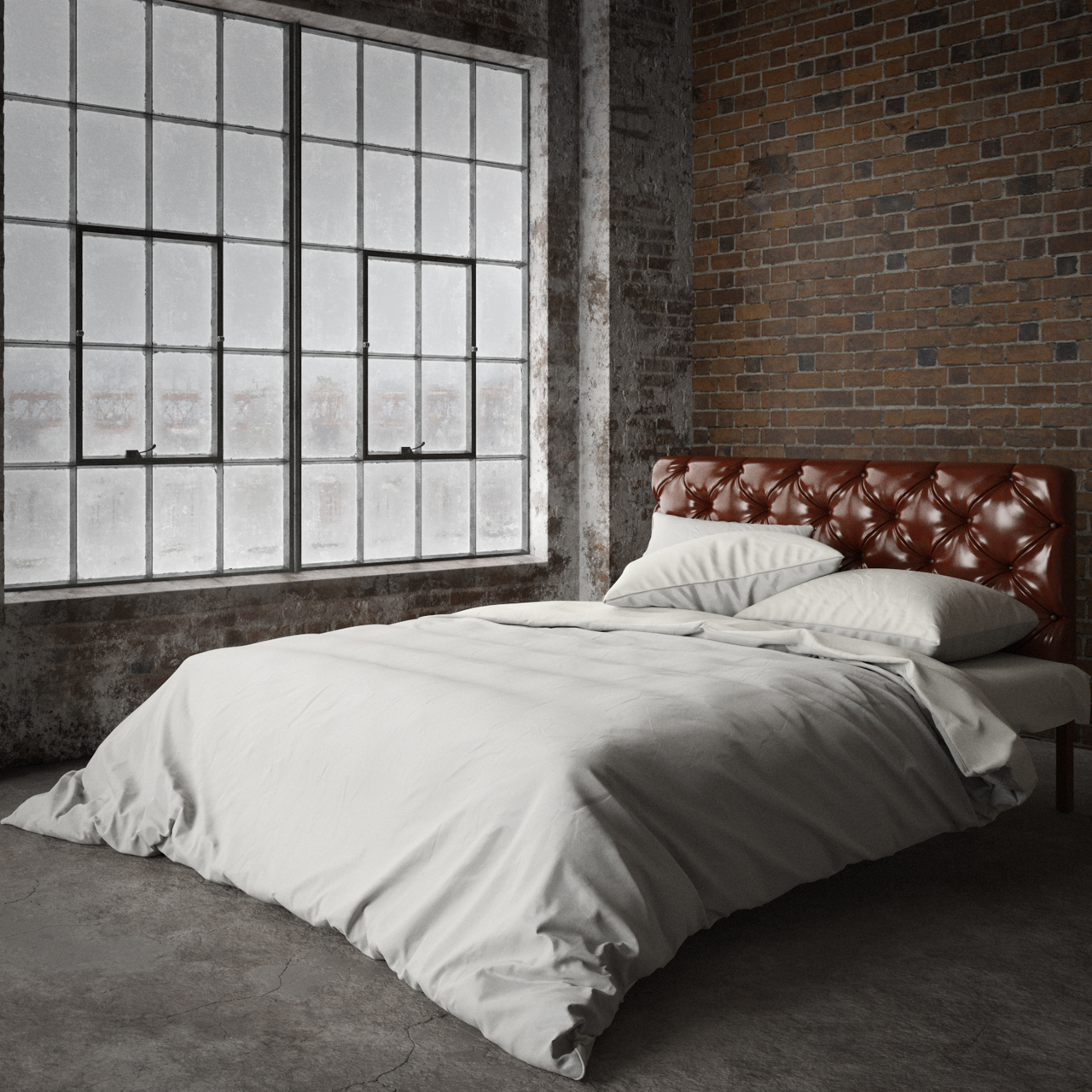 Ліжко металеве двоспальне Канна, фото 1