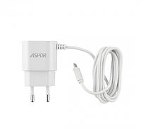 Сетевое зарядное устройство Aspor A802 Plus micro+USB 2.4A