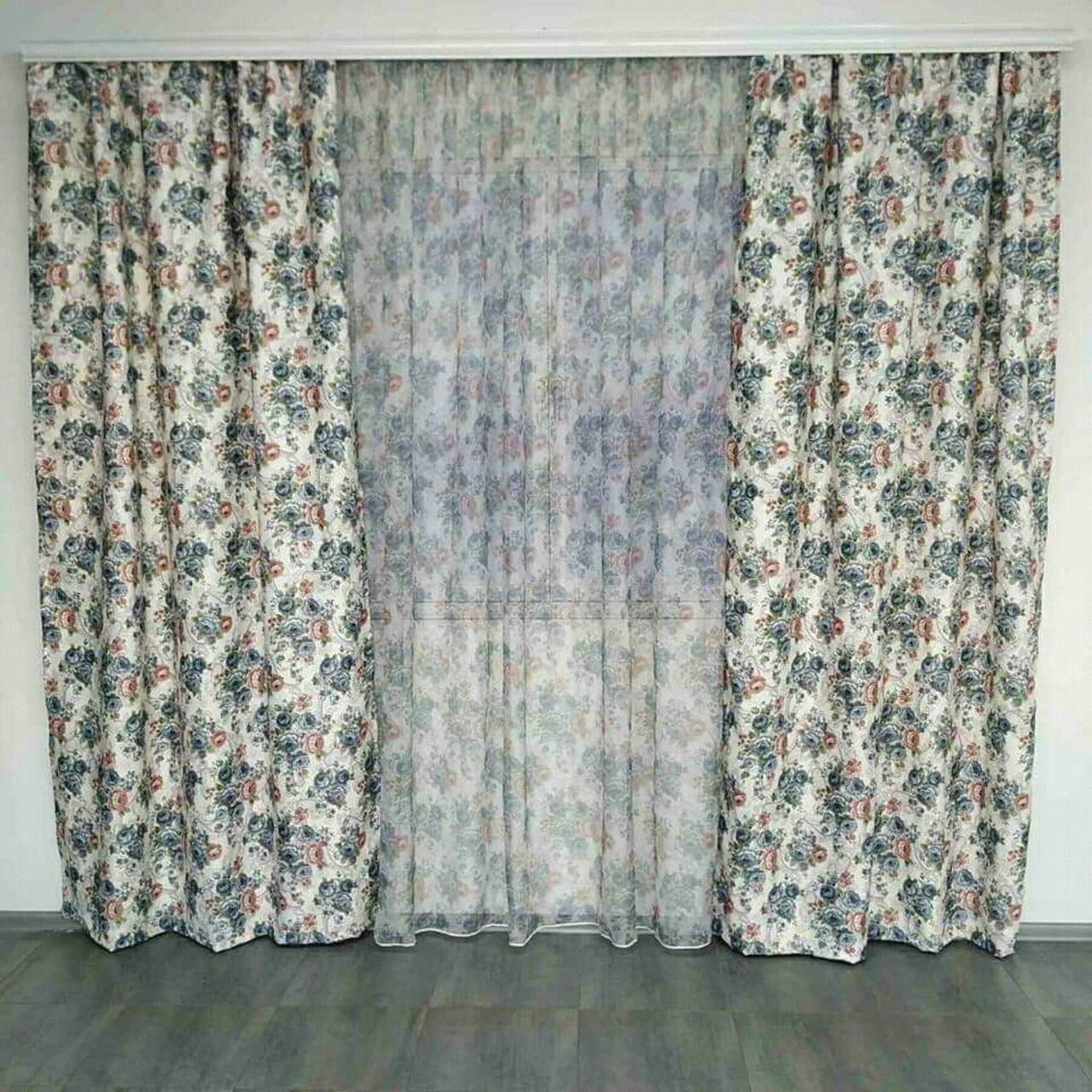 Комплект штор із тюлем "Provance" (компаньйони) 175