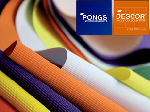 Тканини PONGS Descor для натяжних стель