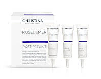 CHRISTINA Rose De Mer-Post-Peel Kit (3 products new) - Набор для постпилингового ухода, 3 продукта