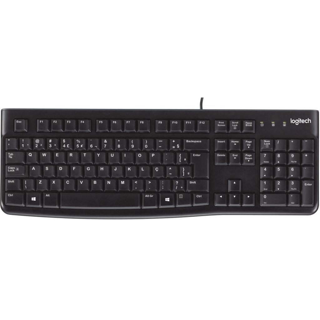 Клавіатура мембранна Logitech K120 (920-002643) USB Black