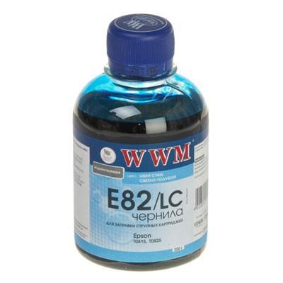 Водорозчинне чорнило WWM E82/LC E82/LC Light Cyan (200 ml)