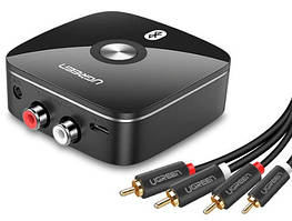 Bluetooth 5.0 адаптер Ugreen 40759 aptx + 2RCA кабель