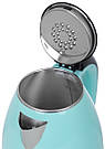 Електрочайник Delfa DK 3530 X turquoise, фото 3