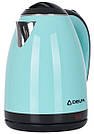 Електрочайник Delfa DK 3530 X turquoise, фото 4