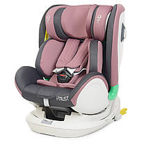 Автокрісло дитяче ISOFIX 0-12 років, 0-36 кг ME 1081 I-TRUST PALE PINK