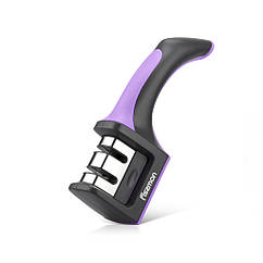 Точило для ножів з пластику 19х5х6см для двухшаговой заточування Fissman