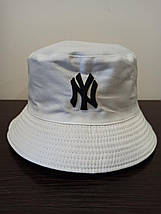 Панама Капелюх NY New York Yankees (819-Йорк Янкіз) двостороння чорна біла 56-58 розмір, фото 3
