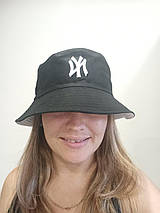 Панама Капелюх NY New York Yankees (819-Йорк Янкіз) двостороння чорна біла 56-58 розмір, фото 6