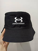 Панама Капелюх Under Armour (ундер армор) двостороння чорна 56-58 розмір, фото 5
