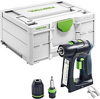 Акумуляторний дриль-шурупокрут C 18-Basic Festool 576434