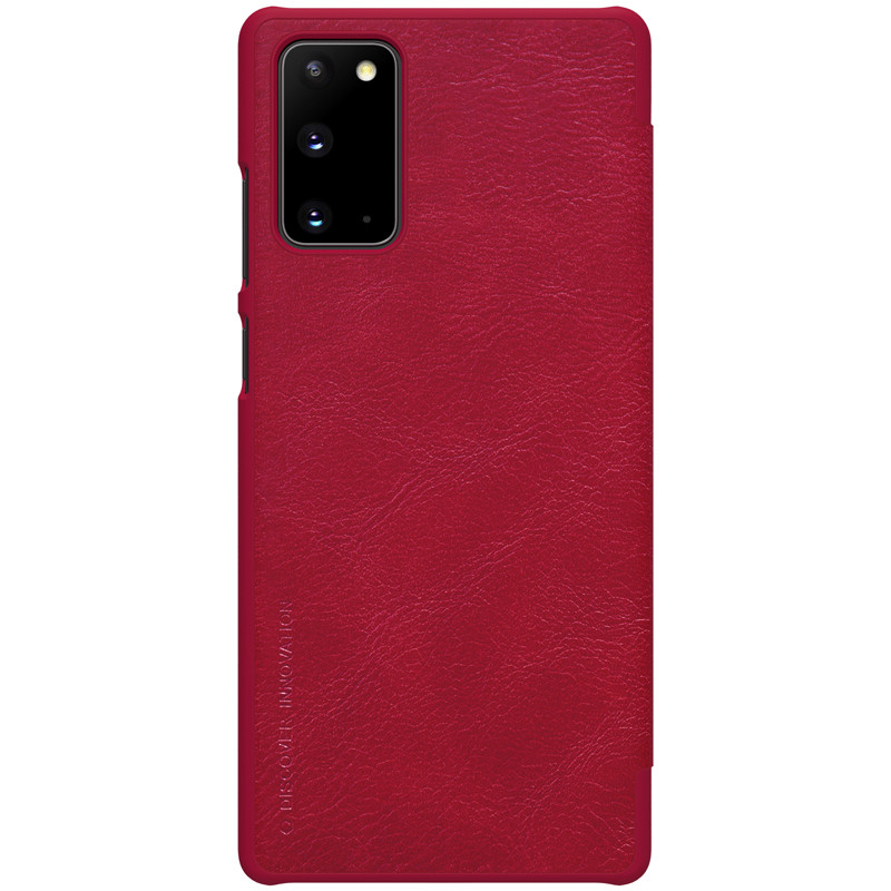 Nillkin Samsung Galaxy Note 20 Qin leather case Red Чохол Книжка