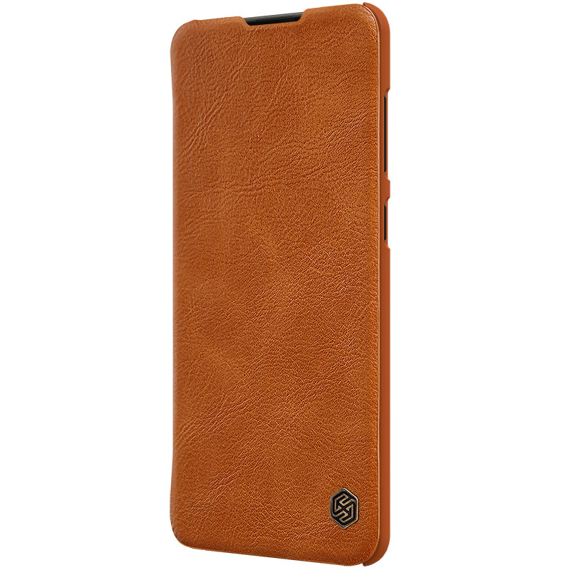 Nillkin Samsung Galaxy A21s Qin leather case Brown Чохол Книжка