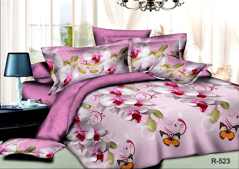 Постільна білизна Королева Ночі (Ранфорс) | Полуторний комплект | 50х70 |, фото 1