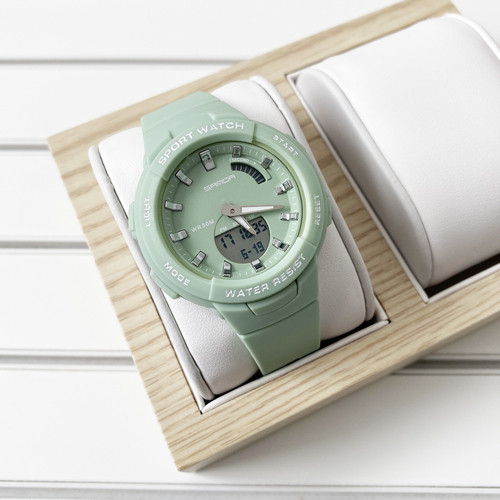 Женские наручные часы Sanda 6005 Green - фото 2 - id-p1233090916