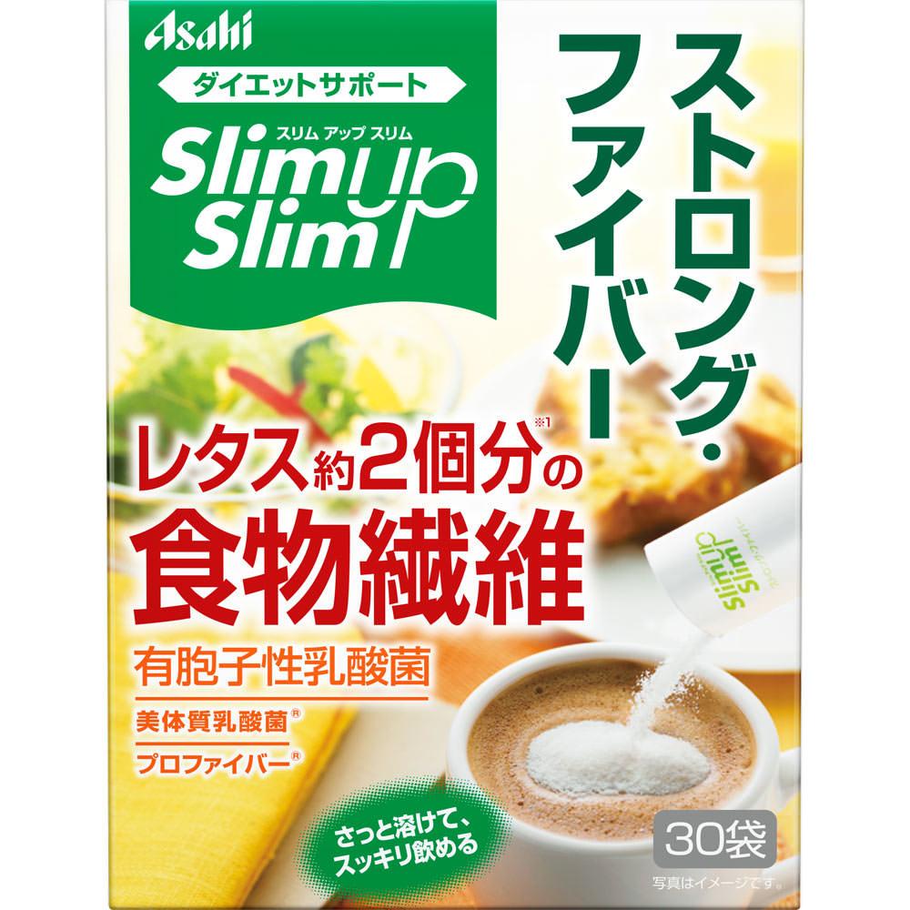 Asahi Slim Up Slim Strong Fiber Клітковина з молочнокислими бактеріями, 30 саше по 10 г