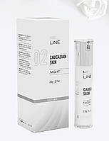 Нічний крем для постпілінгового догляду 02 Me Line Caucasian Skin Night INNOAESTHETICS 20 г