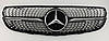 Решітка радіатора Mercedes GLC X253 / Coupe C253 (15-19) стиль Diamond AMG, фото 3
