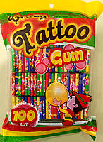 Жувальна гумка Crazy Tattoo Gum 100 штук, фото 3
